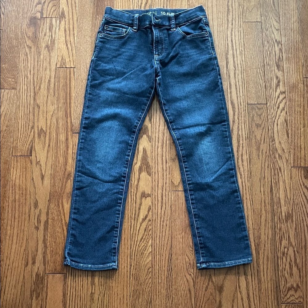 GAP Straight Leg Jeans Medium Wash Boy’s Sz 10 Slim